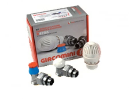 Rezistente, supape si alte accesorii - Kit termostatat 1/2 r470f, GIACOMINI, 1/2", Produs rezistent si usor de montat, Ideal pentru instalatii durabile