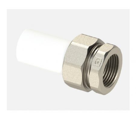 Racorduri - Olandez lung ppr fi 20x1/2, AQUAPLAST, 20 x 1/2'', Material polipropilena, Racord olandez f, Lung, Pn 25