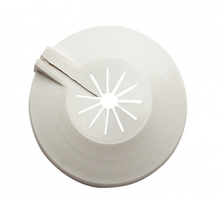 Fitting teava - Ornament alb din plastic, Remer, 0, Produs rezistent si usor de montat, Ideal pentru instalatii durabile