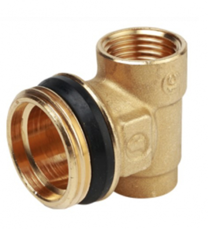 Fitting teava - Piesa capat distribuitor 1/2-1`-3/8, GIACOMINI, 1"x1/2"x3/8", Piesa de capat, Autoetansare,