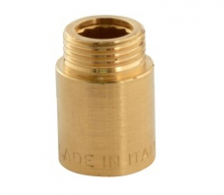 Fitting teava - Prelungitor 1/2 alama 100mm, Remer, 1/2 x 100 mm, Produs rezistent si usor de montat, Ideal pentru instalatii durabile