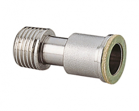 Fitting teava - Prelungitor telescopic 3/4 plat, GIACOMINI, 3/4", Produs rezistent si usor de montat, Ideal pentru instalatii durabile