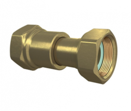 Fitting teava - Prelungitor telescopic cu semiol 3/4 ff, GIACOMINI, 3/4", Produs rezistent si usor de montat