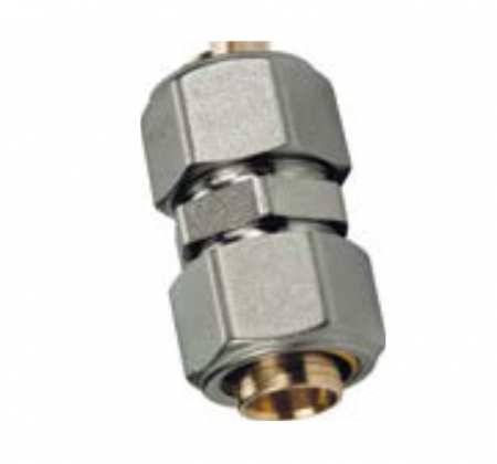 Racorduri - Racord drept dublu 16x2 - 16x2 pex pert, GIACOMINI, 16x2, Produs rezistent si usor de montat