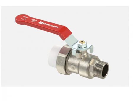 Robineti si valve - Robinet alama prindere ppr 20x1/2" fe, 20 x 1/2" robinet cu bila m, Si olandez ppr, Pn 25, Ts en 13547, Pp type 3