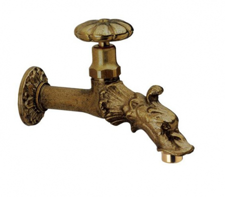 Robineti si valve - Robinet artistic cap arm si conector furtun, 1/2" permite control precis al debitului de apa, Prevenind consumul inutil