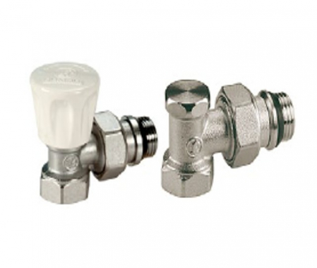 Calorifere si accesorii - Robinet calorifer retur 3/8, GIACOMINI, 3/8", Set robineti radiator, Tur + retur, Autoizolare,