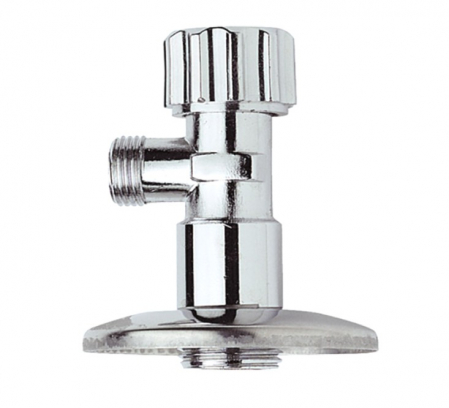 Robineti si valve - Robinet colt cu ventil 1/2 - 3/8, HOFBAU, 1/2" x 3/8", Permite control precis al debitului de apa