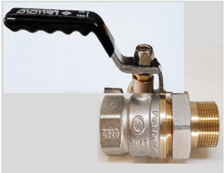 Robineti si valve - Robinet cu olandez 11/2"mf , 11/2" permite control precis al debitului de apa, Prevenind consumul inutil