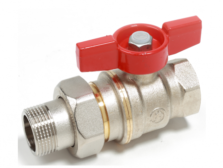 Robineti si valve - Robinet cu olandez si bila dado 1/2, GIACOMINI, 1/2", Permite control precis al debitului de apa