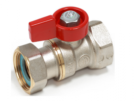 Robineti si valve - Robinet cu semiolandez 1/2 x 1/2 ean, GIACOMINI, 1/2" x 1/2", Permite control precis al debitului de apa