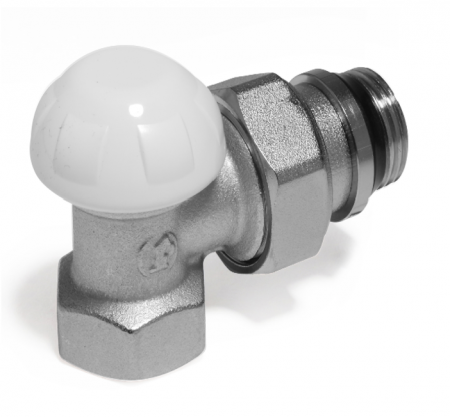 Calorifere si accesorii - Robinet radiator colt retur 1`, GIACOMINI, 1", Permite control precis al debitului de apa, Prevenind consumul inutil