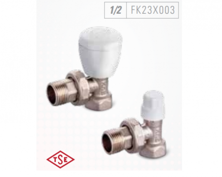 Calorifere si accesorii - Robinet radiator retur 1/2, 1/2" set robineti radiator, Tur + retur, Imbunatatind eficienta si durabilitatea produsului