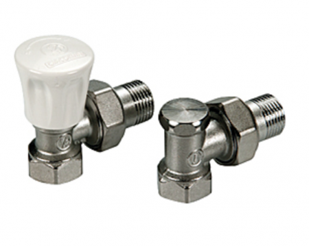 Calorifere si accesorii - Robinet retur 1/2 r16x, GIACOMINI, 1/2", Set robineti radiator, Tur + retur, Autoizolare,