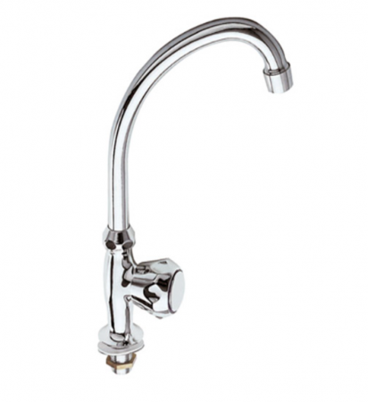 Robineti si valve - Robinet stativ simplu servici, Remer, 1/2", Permite control precis al debitului de apa, Prevenind consumul inutil