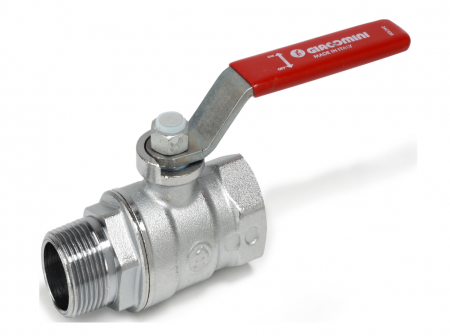 Robineti si valve - Robinet trecere cu maneta 1/2 mf ean, GIACOMINI, 1/2", Permite control precis al debitului de apa