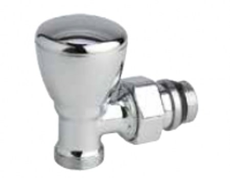 Robineti si valve - Robinet tur cromat termostatat 1/2x16, HOFBAU, 1/2" x, Permite control precis al debitului de apa
