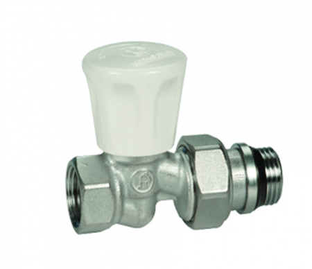 Calorifere si accesorii - Robinet tur drept autoizolare 1/2, GIACOMINI, 1.2", Permite control precis al debitului de apa