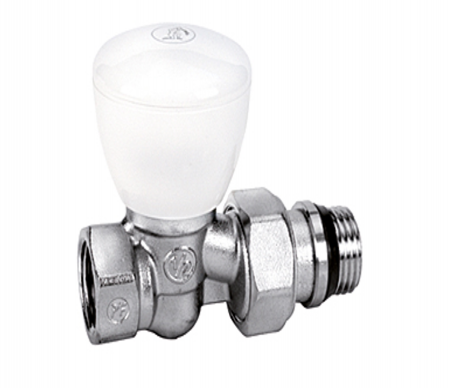 Robineti si valve - Robinet tur drept autoizolare pasaj total 1/2, GIACOMINI, 1.2", Permite control precis al debitului de apa