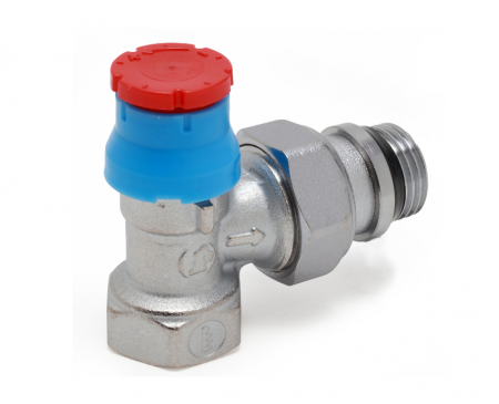 Sisteme Radiante - Robinet tur termostatat 1`, GIACOMINI, 1", Permite control precis al debitului de apa, Prevenind consumul inutil