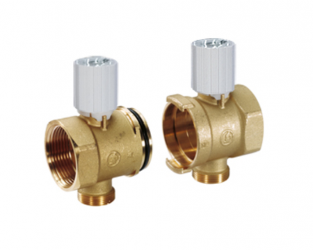 Fitting teava - Set modul de capat pentru retur 1`x18xdn32, GIACOMINI, 1"x b.18, Piese de capat, Distrib. modular