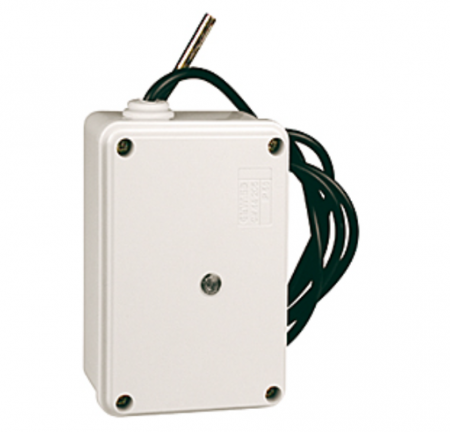 Managementul energiei - Termostat cu senzor de imersie, GIACOMINI, 230v, Termostat sig, Cu sonda, L. cablu sonda 2 ml, Setabil 40-80c