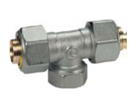 Fitting teava - Teu (16x2)x1/2(16x2) fi pex pert, GIACOMINI, 16x1/2"x16