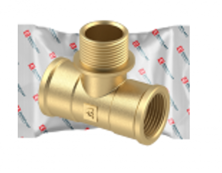 Instalatii de alimentare - Teu alama 1/2` fi/fi/fe, 1/2" fi-fi-fe ideal pentru distributia uniforma a apei in instalatiile sanitare si termice