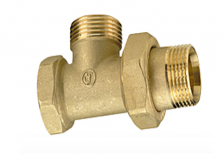 Instalatii de alimentare - Teu cu racord exterior cu olandez 1`x1`x1`, GIACOMINI, 1"