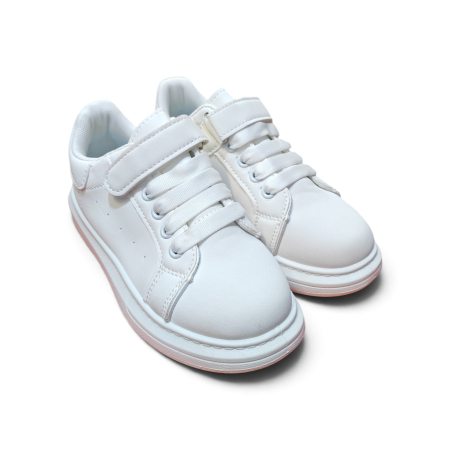 Adidași Albi Casual pentru Copii [3]
