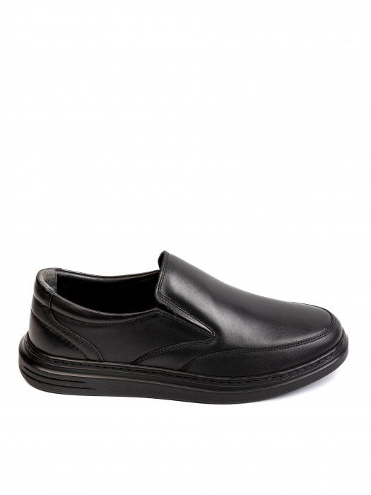 All Black Loafers – Piele Naturală, Design Elegant, Confort Maximal [2]