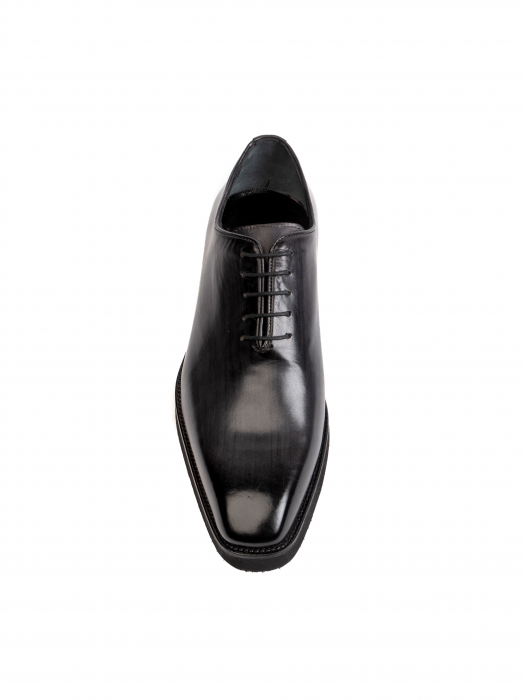 Oxford All Black – Piele Italiană, Talpă Ușoară EVA [1]