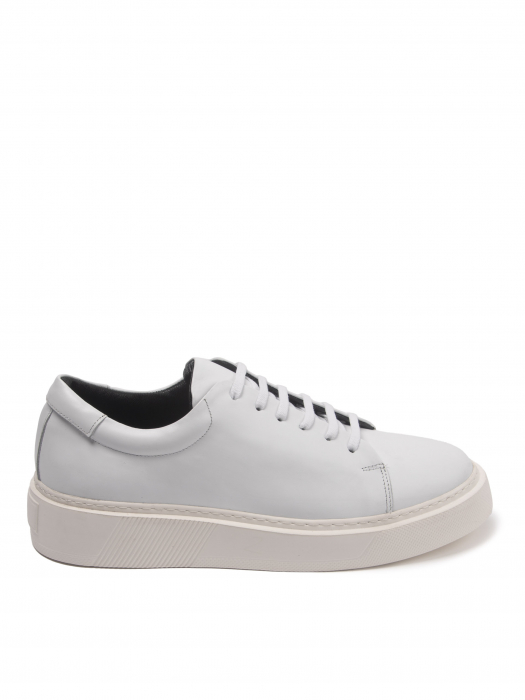 All White Sneakers – Piele Naturală, Construcție Manuală, Detalii Exclusiviste [2]