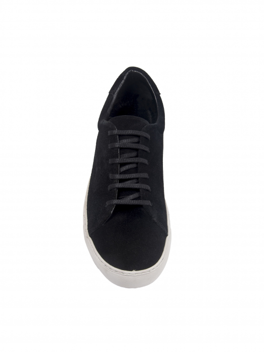 Black and White Sneakers – Piele Naturală, Construcție Manuală, Detalii Exclusiviste [1]