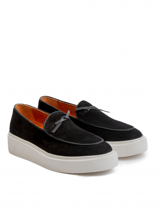 Black Top Loafers – Piele Naturală, Design Elegant, Confort Maximal [3]