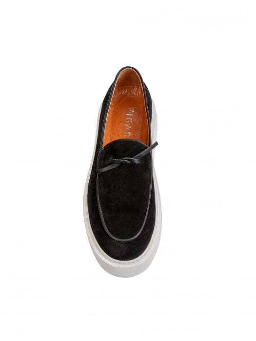 Black Top Loafers – Piele Naturală, Design Elegant, Confort Maximal [1]