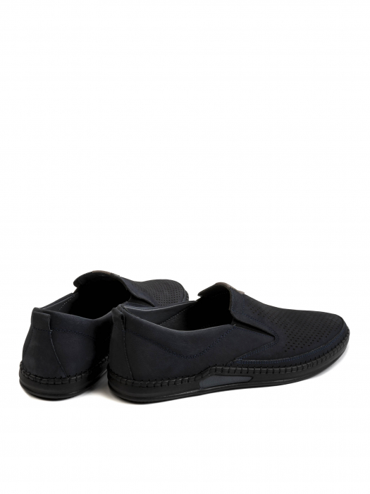 Casual Dark space Blue Airy Loafer – Piele Naturală, Construcție Manuală, Detalii Exclusiviste [4]