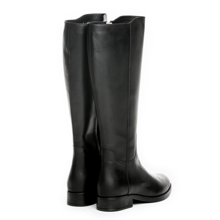 Cizme damă din piele naturală nappa neagră – Model 3567 [4]