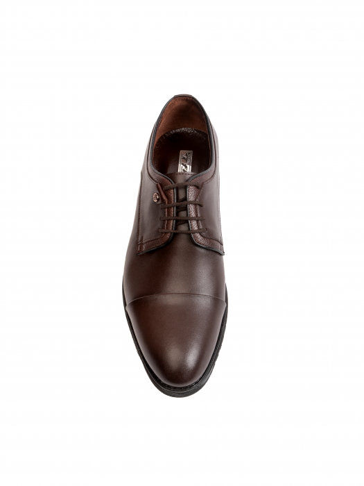 Dark Chocolate Brown Derby – Piele Naturală, Confort Premium, Talpă Rezistentă [1]