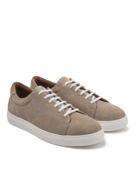 Ecru Brown Sneakers – Piele Naturală, Construcție Manuală, Detalii Exclusiviste [3]