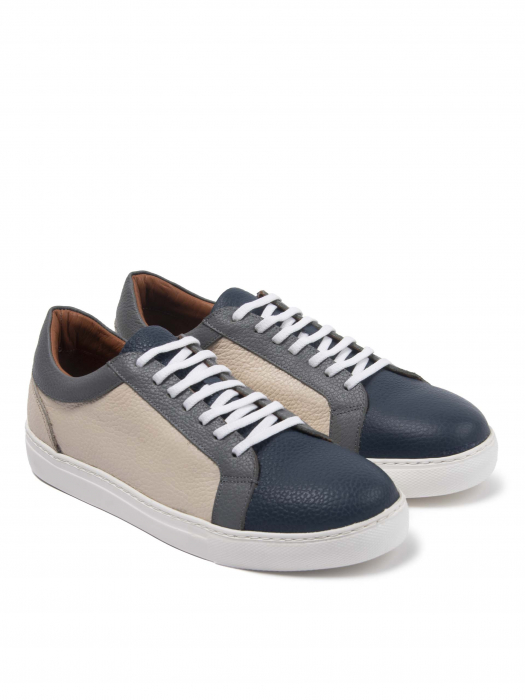 Multi Shade Sneakers – Piele Naturală, Construcție Manuală, Detalii Exclusiviste [3]