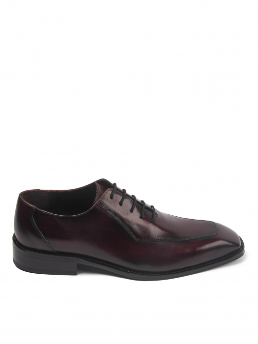 Oxford Sangria Red Din Piele De Vitel Piele Naturală, Construcție Manuală, Detalii Exclusiviste [2]