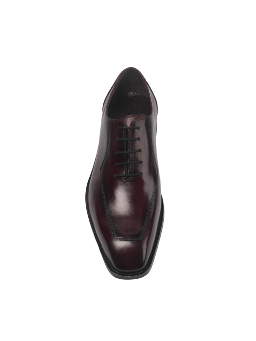 Oxford Sangria Red Din Piele De Vitel Piele Naturală, Construcție Manuală, Detalii Exclusiviste [1]