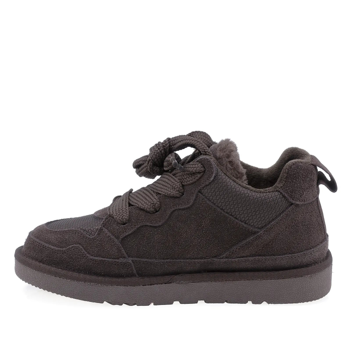 Pantofi Dama Casual Anna Viotti Piele Intoarsa D114-PK2690-1 Coffee [3]