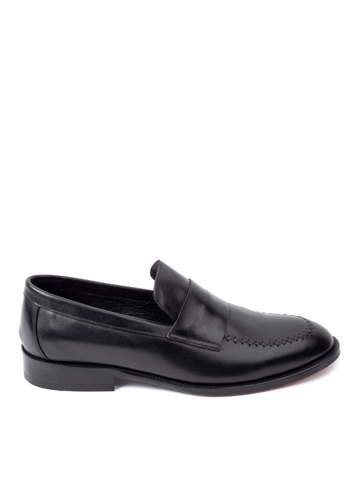 Pantofi de piele pentru bărbați Loafer Black Classic [2]
