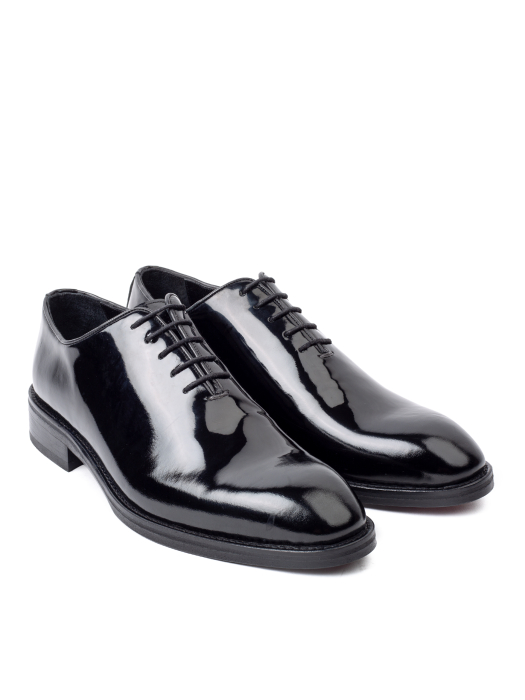 Pantofi Oxford Negri Lucio – Piele Naturală Lăcuită [3]