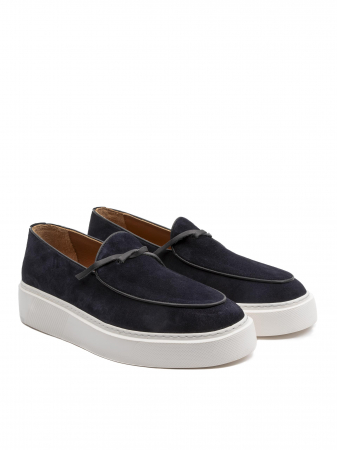 Black and White Loafers – Piele Naturală, Design Elegant, Confort Maximal [2]