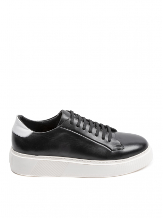 Black and White sneakers – Piele Naturală, Construcție Manuală, Detalii Exclusiviste [2]