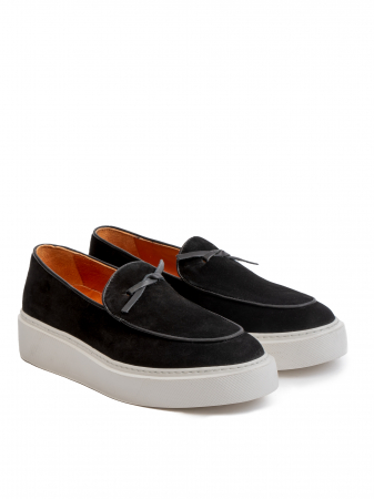 Black Top Loafers – Piele Naturală, Design Elegant, Confort Maximal [2]