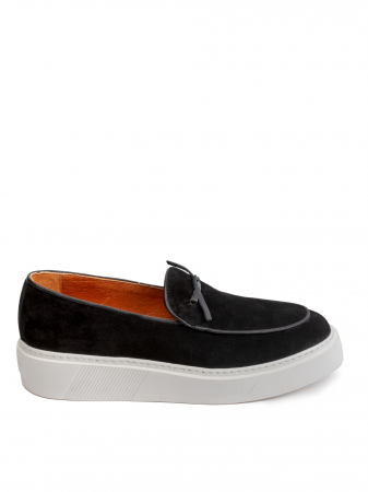 Black Top Loafers – Piele Naturală, Design Elegant, Confort Maximal [1]